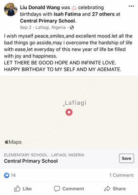 Location is Nigeria