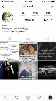 Instagram Profile 